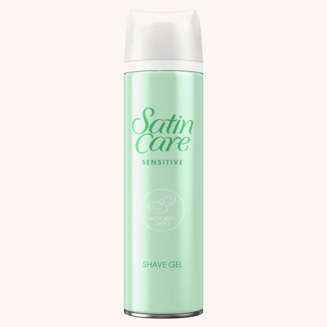 Satin Care Sensitive Avocado Gel Shaving 200 ml