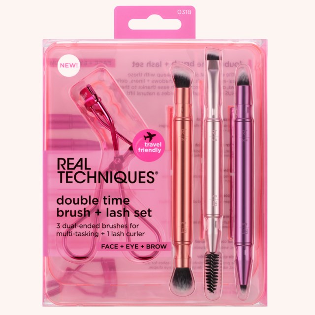 Double Time Retractable Brush Set