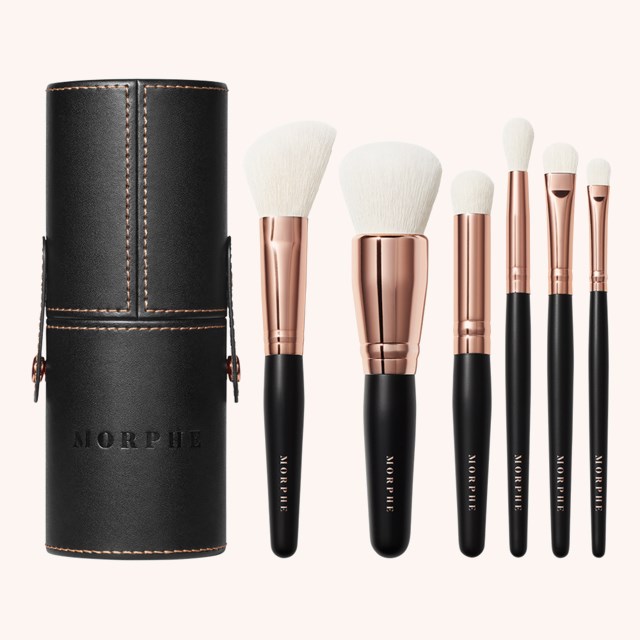 Rose Away 6-Piece Travel Brush Set