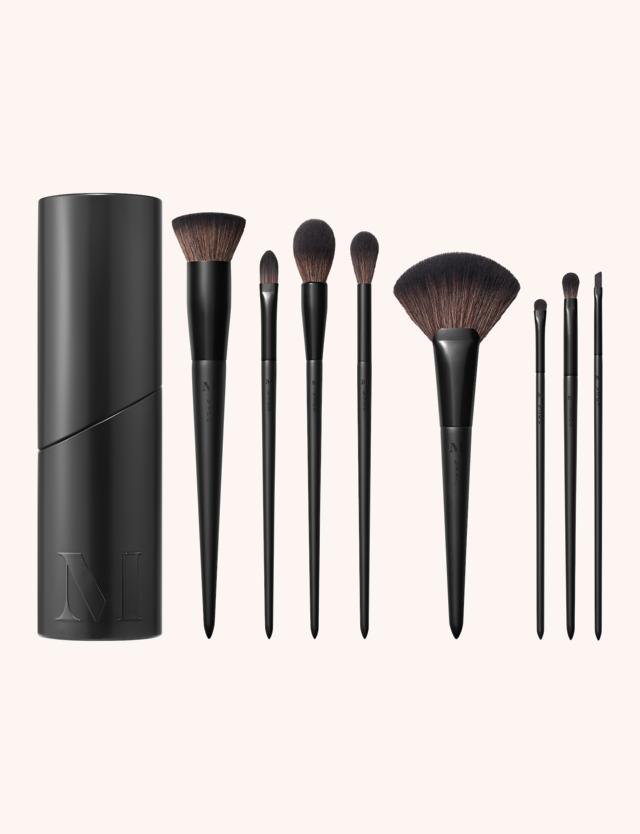 Vegan Pro Series 8-Piece Face & Eye Brush Set