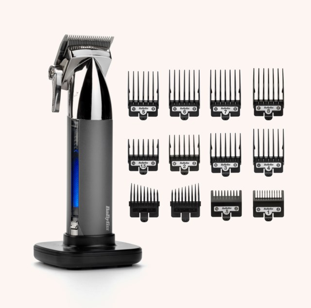 Super X Metal Hair Clipper Chrome