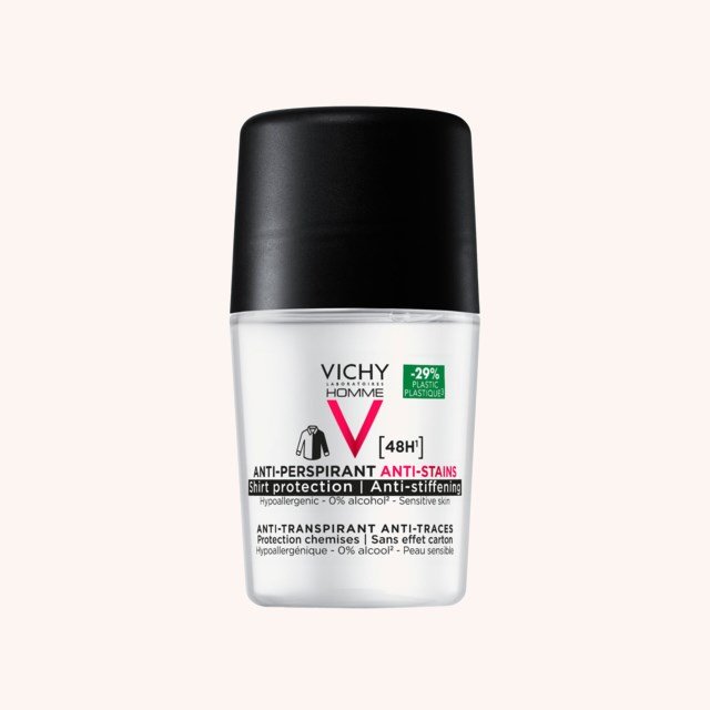 Homme 48H Anti-stain Anti-perspirant Deodorant Roll-On 50 ml