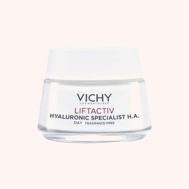 Liftactiv Hyaluronic Specialist H.A. Fragrance Free Day Cream 50 ml