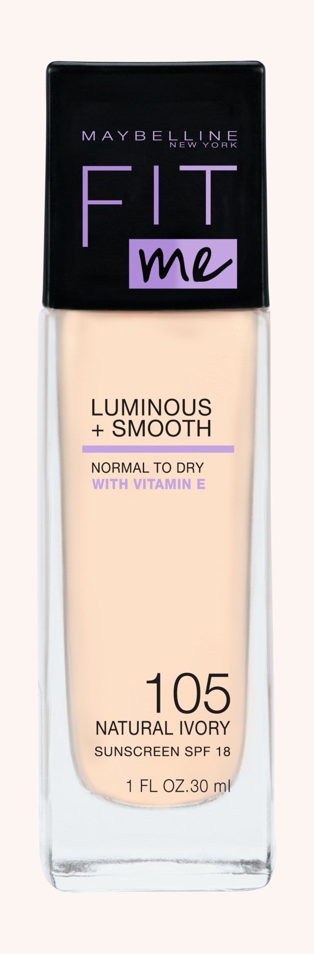 Fit Me Luminous + Smooth Foundation Natural Ivory Fit Me Luminous + Smooth Foundation Natural Ivory
