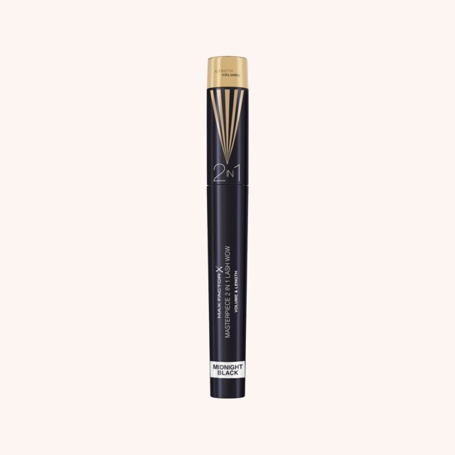 Masterpiece Mascara 2-In-1 Super Black