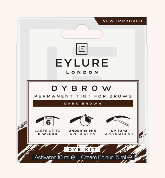 Dybrow Permanent Brow Color Dark Brown