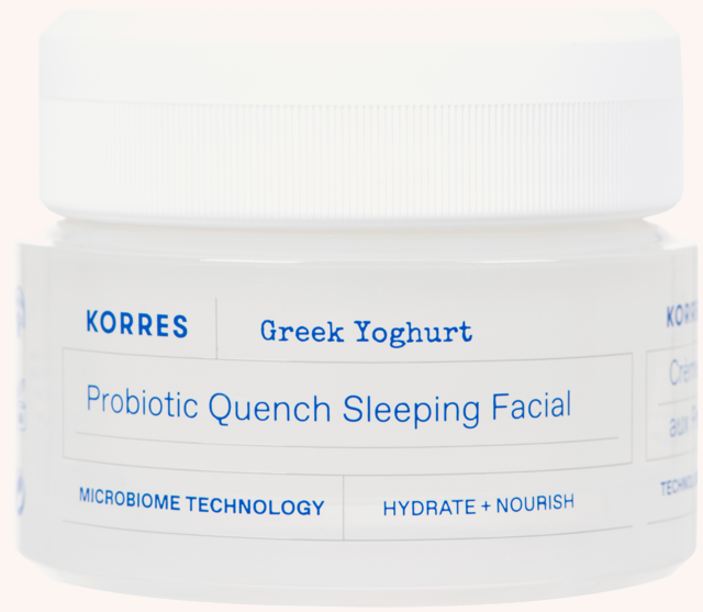 Greek Yoghurt Probiotic Quench Sleeping Facial 40 ml Greek Yoghurt Probiotic Quench Sleeping Facial 40 ml