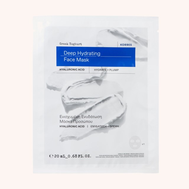 Greek Yoghurt Deeply Hydrating Face Mask 20 ml Greek Yoghurt Deeply Hydrating Face Mask 20 ml