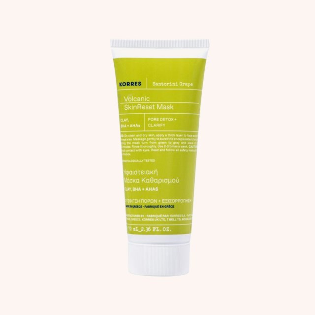 Santorini Grape Volcanic Skinreset Mask 70 ml