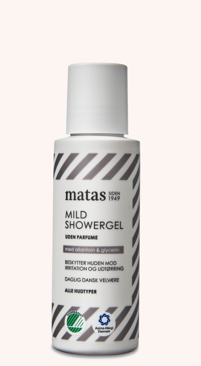 Mild Shower Gel For Sensitive Skin Fragrance Free 75 ml