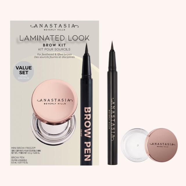 Laminated Look Brow Kit Medium Brown