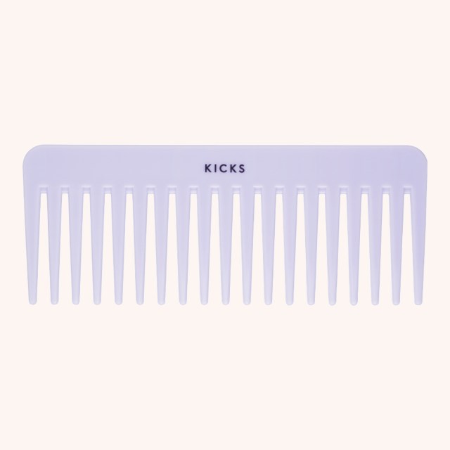 Large Hair Comb Lilac