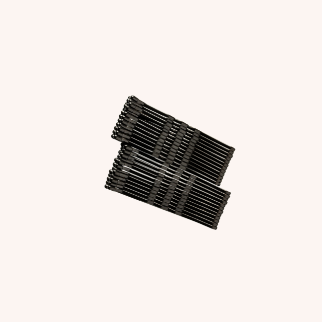 Hair Pin Black 24 pcs