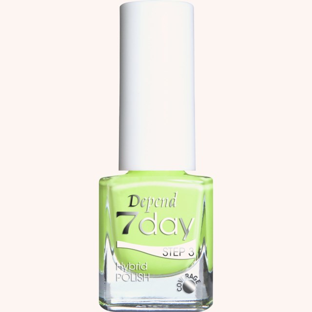 7 Day Hybrid Nail Polish Neon Motion