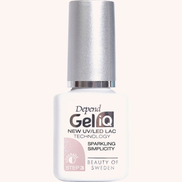 Gel iQ Soft Spoken Nail Polish 1075 Sparkling Simplicity