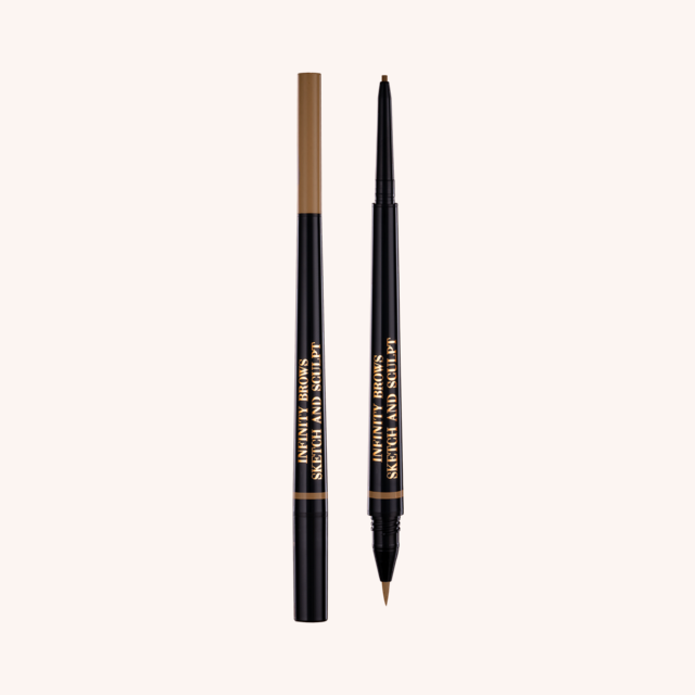 Infinity Power Brows Sketch And Sculpt Liquid Liner & Pencil Blonde