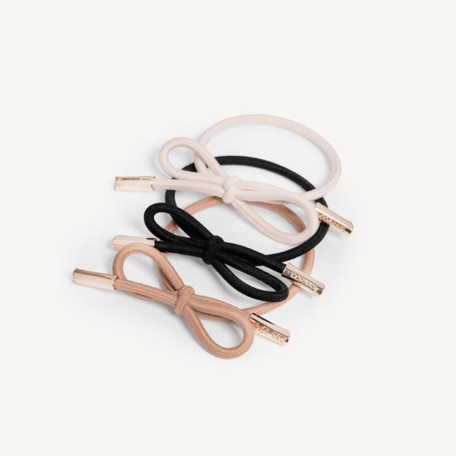 Hair Tie Bow Metal Plain 3-Pack Hair Tie Bow Metal Plain 3-Pack - Mix Hair Tie Bow Metal Plain 3-Pack Hair Tie Bow Metal Plain 3-Pack - Mix