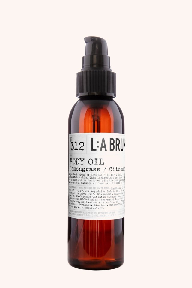 Body Oil Lemongrass 312 Body Oil Lemongrass