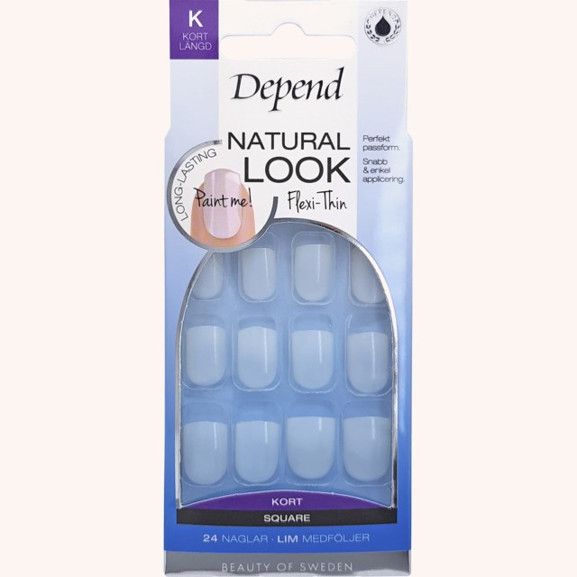 Natural Look Short Square