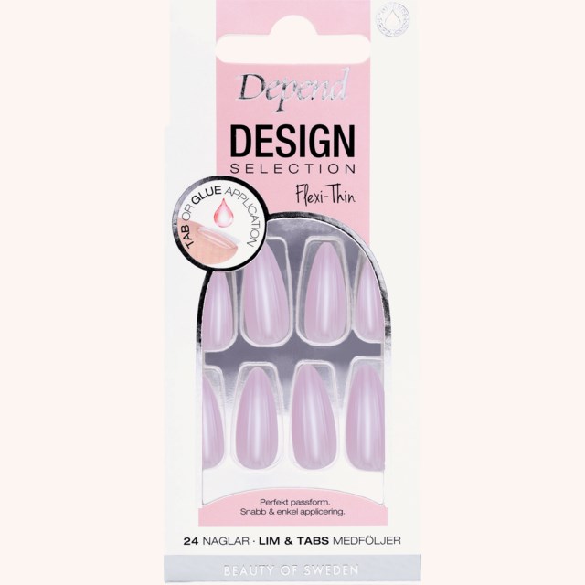 Design Selection Almond Artificial Nail Cherry Blossom Design Selection Almond Artificial Nail Cherry Blossom