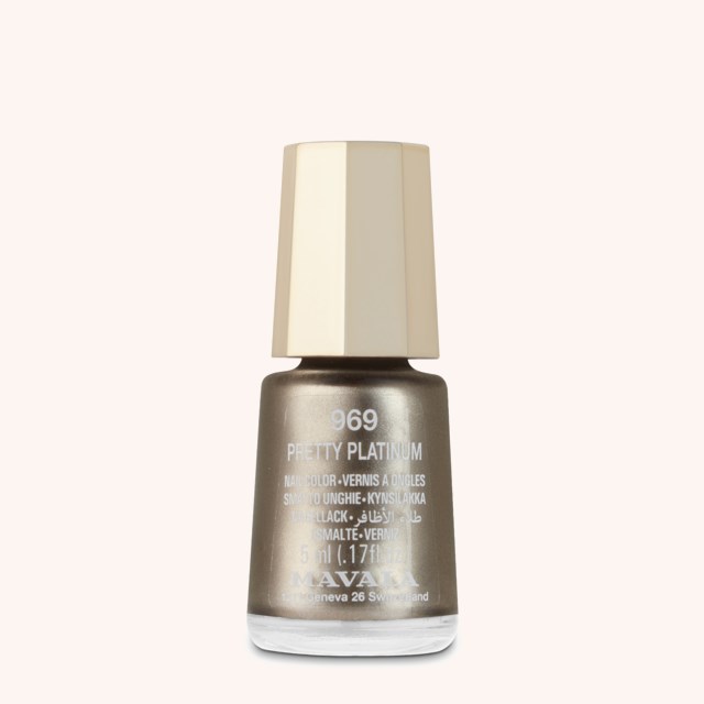 Mini Nail Polish - Pretty Rebel Colors 969 Pretty Platinum