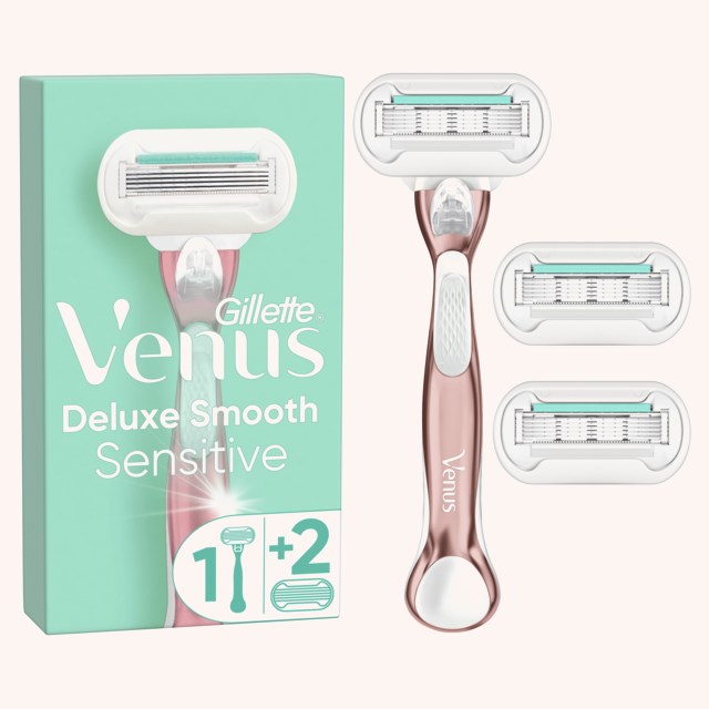 Deluxe Smooth Sensitive Razor + 2 Blades