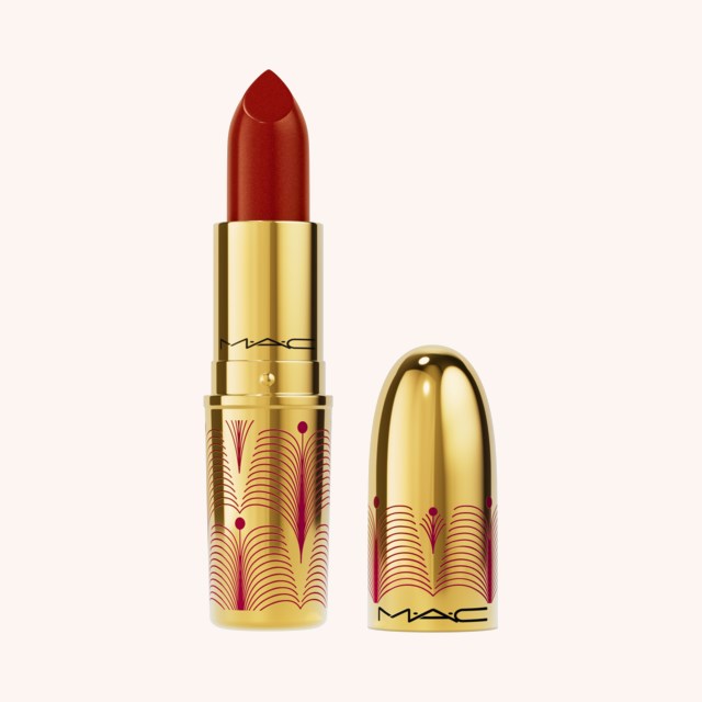 Frost Lipstick-Brushed In Bronze Regal Red