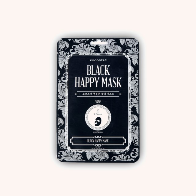 Black Happy Mask