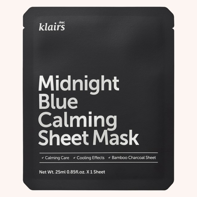 Midnight Blue Calming Sheet Mask 25 ml