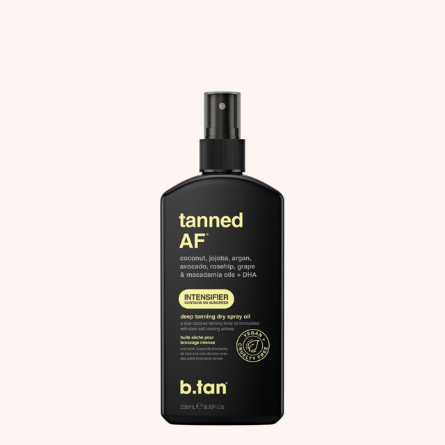 Tanned AF Intensifier Deep Tanning Dry Spray Oil 236 ml