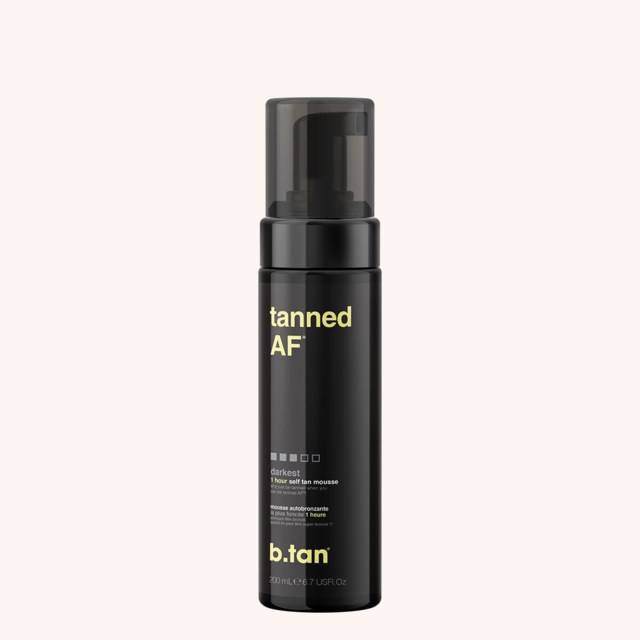 Tanned AF Self Tan Mousse 200 ml