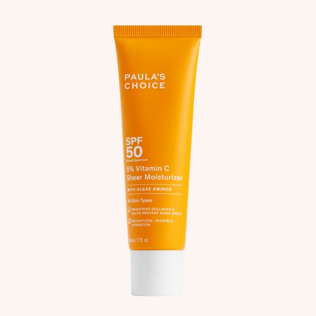 5% Vitamin C Sheer Moisturizer SPF50 60 ml